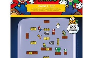 Super Mario Jääkaappimagneetit. UUSI