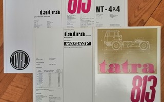 1973 Tatra 813 NT 4x4 esite -  KUIN UUSI - kuorma-auto truck