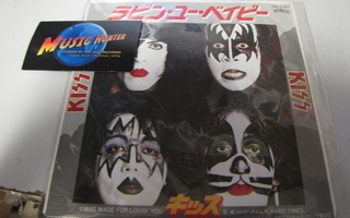 KISS  - I WAS MADE FOR LOVING YOU / HARD TIMES 7'' JAPANI