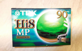 videokasetti TDK  Hi-8,   90 , MP Position