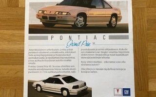 Esite Pontiac Grand Prix SE 1989