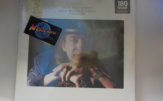 STEVIE RAY VAUGHAN - LIVE IN ALBUQUERQE & DENVER UUSI LP (+)