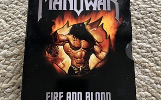 Manowar - fire and blood 2dvd