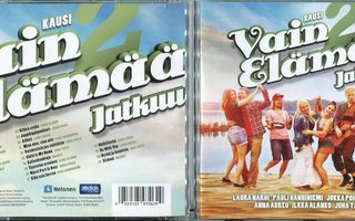 VAIN ELÄMÄÄ KAUSI 2  JATKUU  . KOKOELMA CD-LEVY