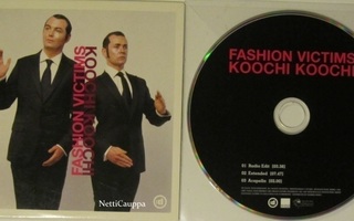 Fashion Victims • Koochi Koochi PROMO CD Maxi-Single