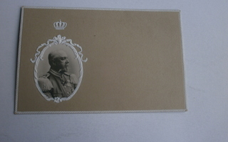 Oscar II, Norjan ja Ruotsin kuningas, vanha kortti, ei kulk.