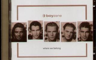 BOYZONE: Where we belong - CD