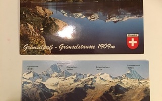 postikortti paketti nro 9  : 2 kpl Switzerland