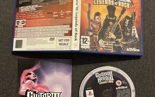 Guitar Hero III - Legends Of Rock PS2 (Suomijulkaisu)