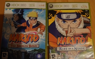 Naruto xbox 360 pelit