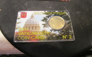 2011 Vatikaani CoinCard