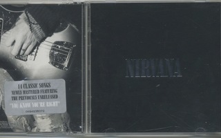 NIRVANA: Nirvana – 2002 kokoelma CD, US-painos, remastered
