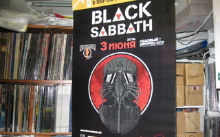 BLACK SABBATH VENÄJÄN KEIKKA 2014 JULISTE (+) very rare !!