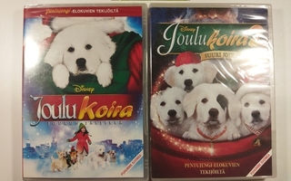 (SL) UUSI! 2 DVD) Joulukoira ja Joulukoira 2