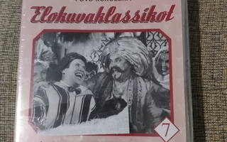 Elokuvaklassikot 7 DVD muoveissa