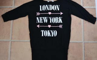 H&M London, New York, Tokyo paita 146/152cm