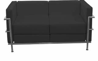 2-paikkainen sohva Tarazona P&C 72PSPNE Musta