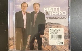 Matti ja Teppo - Peruskallio CD