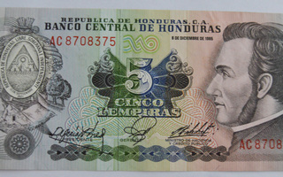 Honduras 1985 5 lempiras