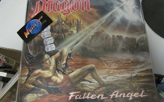 DRAGON-FALLEN ANGEL LP ORKKIS UK PAINOS '90 EX +/ EX+ (+)