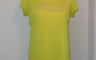 L (40) - Puma keltainen Dry-Cell T-paita * UUSI