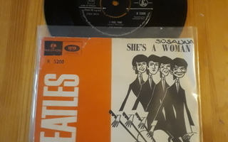 Beatles - I Feel Fine 7" ps 1964 Norway rare !!