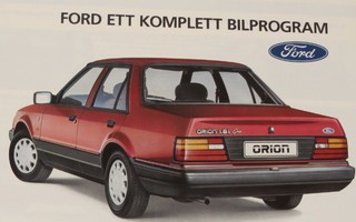 1986 Ford Scorpio Sierra Escort Orion Fiesta esite