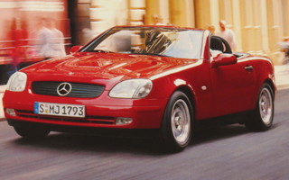 1996 Mercedes-Benz SLK esite - 44 sivua - KUIN UUSI