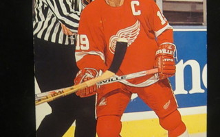 Steve Yzerman - Red Wings jääkiekkokortti