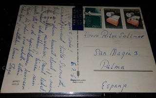 Hki > Palma Espanja PA-kortti 1968 PK950/5