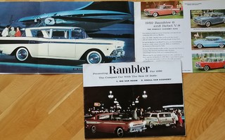 1959 Rambler PRESTIGE brochure - KUIN UUSI - 24 sivua