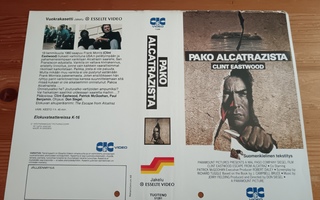 Pako Alcatrazista vhs fix kansipaperi