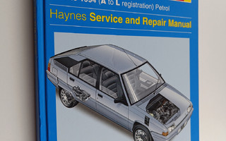I.m Coomber : CITROEN BX : Service and repair manual