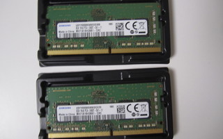 Kannettavan muistia 16GB (2*8GB) DDR4 PC4-2400T-SA1-11
