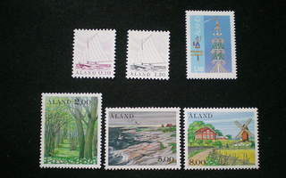 Vuoden 1985 kaikki postimerkit postituoreena **