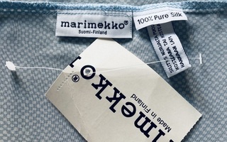 UUSI Marimekko vintage silkkitoppi 38-42