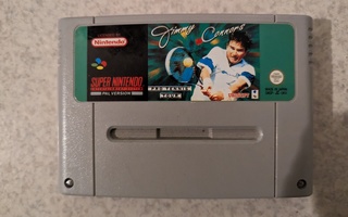 SNES 16-bit Super Nintendo " Jimmy Connor's " PAL UKV