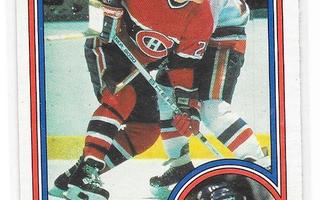 1984-85 OPC #258 John Chabot Montreal Canadiens