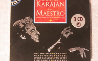 Herbert von Karajan • The Maestro 3XCD