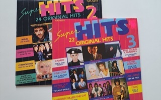 Super Hits 2 ja SuperHits 3 tupla LP:t