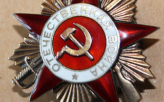 CCCP Neuvostoliitto Suuren isänmaallisen sodan kunniamerkki
