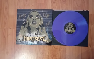 Huntress - Static LP Handsigned, lilac 180 gram