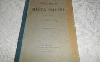 Kansakoulun Mittaus-oppi  E Bonsdorff 1899