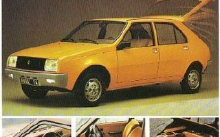 Renault 14 -esite, 1977