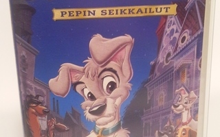 VHS: Kaunotar ja Kulkuri II - Pepin Seikkailut (Disney 1998)