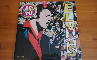Elvis Presley:Elvis's 40 Greatest-2LP.Pink Vinyl!Mono.