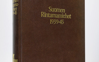 Olavi ym. Antila : Suomen rintamamiehet 1939-45 : 8. div.