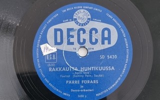 Savikiekko 1958 - Pärre Förars - Decca SD 5430