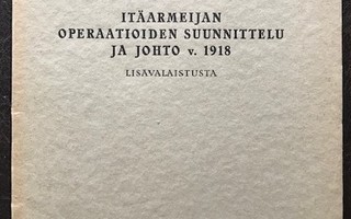 Itäarmeijan operaatioiden suunnittelu ja johto v.1919
