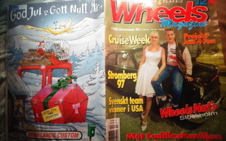 Jenkkiautolehti Wheels Magazine 12/1998